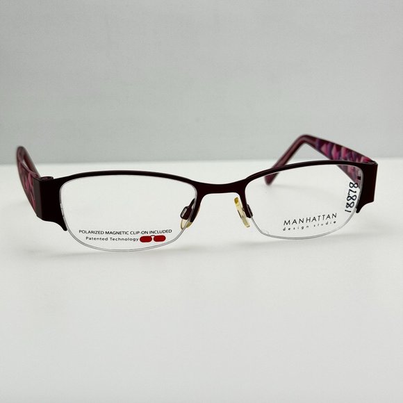 Manhattan Eyeglasses Eye Glasses Frames MDX S3254 30 50-18-140 - Picture 1 of 8